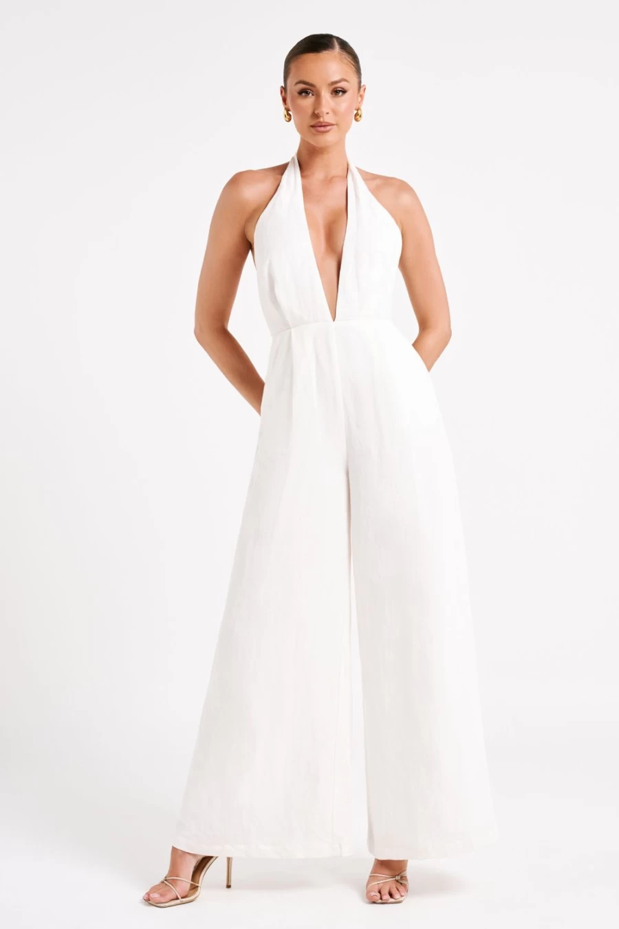 "Women's Blanca Dress by MESHKI | Elegant and Stylish Outfit"