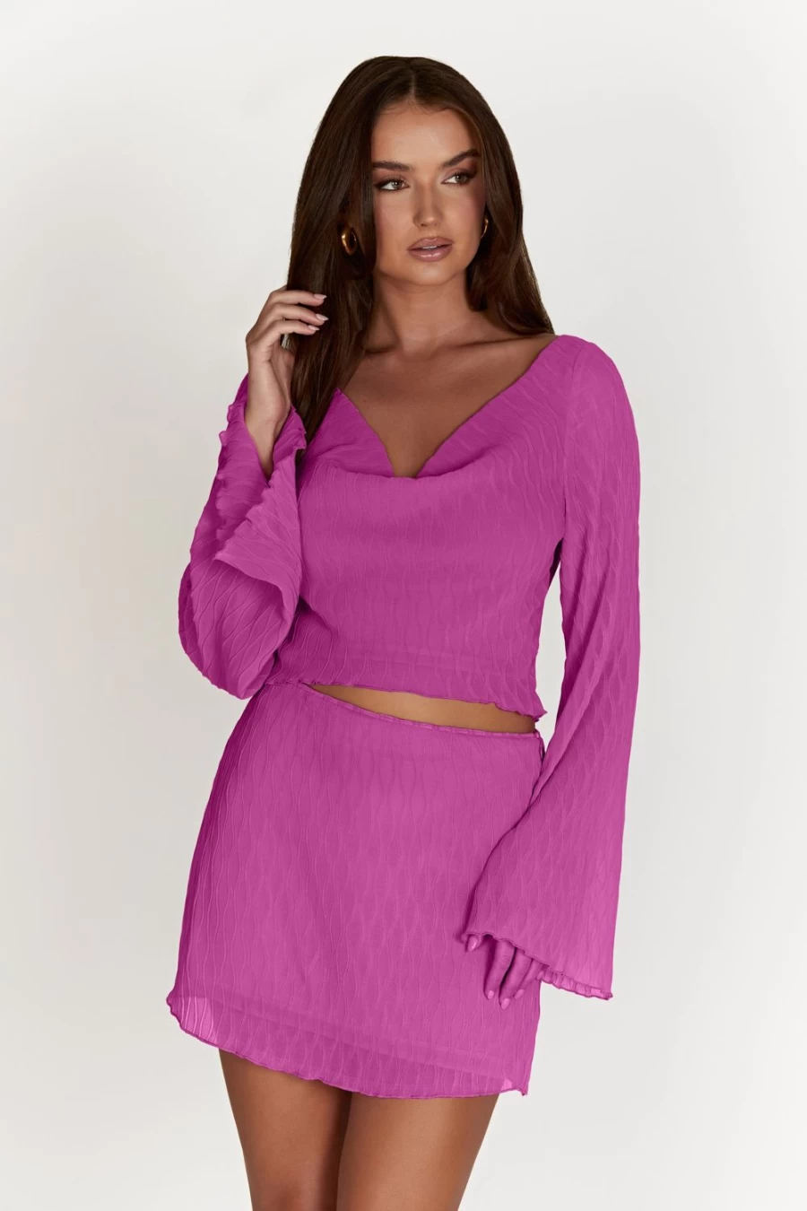 MESHKI Women's Ivy Top - Stylish & Trendy Blouse for Fashionable Outfits
