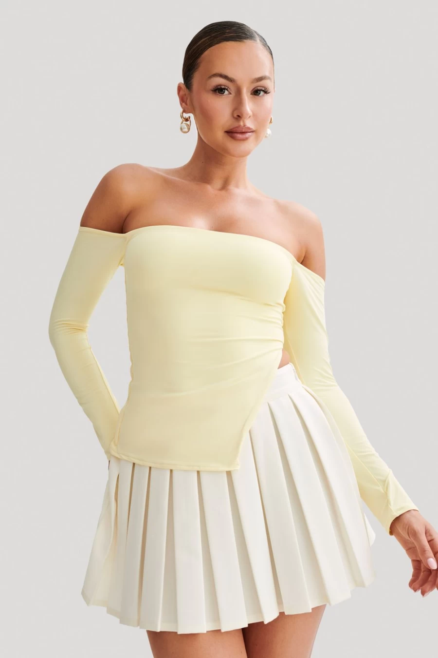 MESHKI Women's Carmen Dress - Elegant & Stylish Fashion for Women